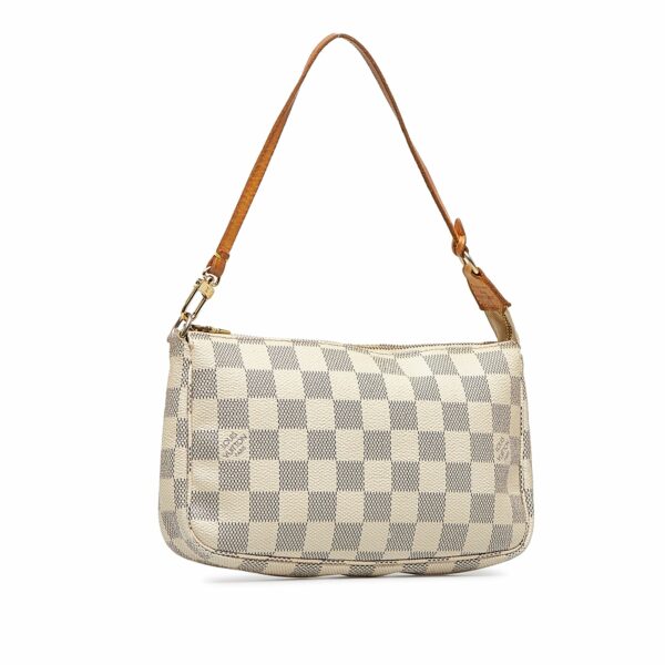 LV Pochette Accessoires Damier Azur Canvas