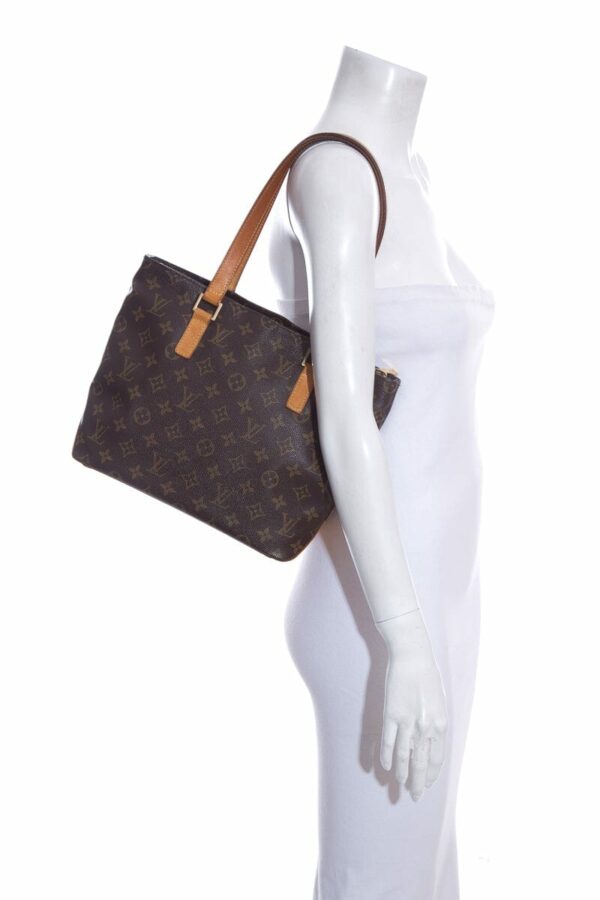 LV Brown Monogram Cabas Piano Tote