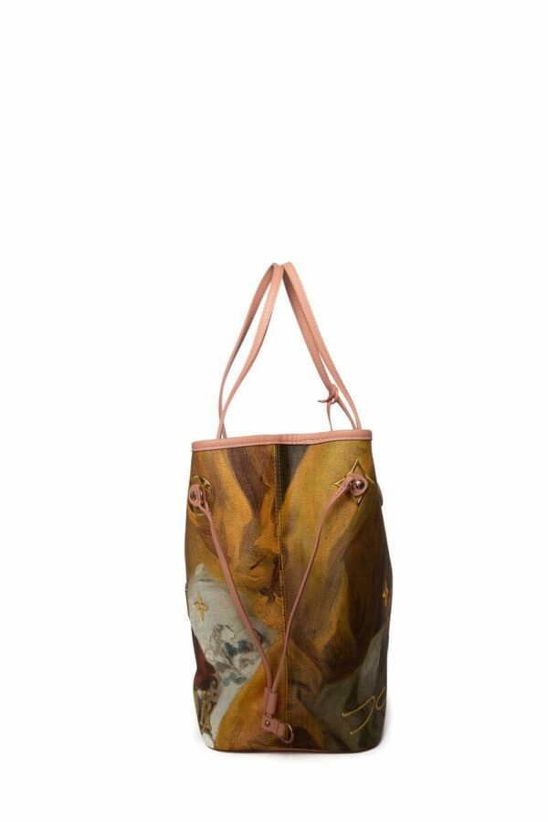 LV Multi Colored Jeff Koons Masters Collection Fragonard Tote - Image 2