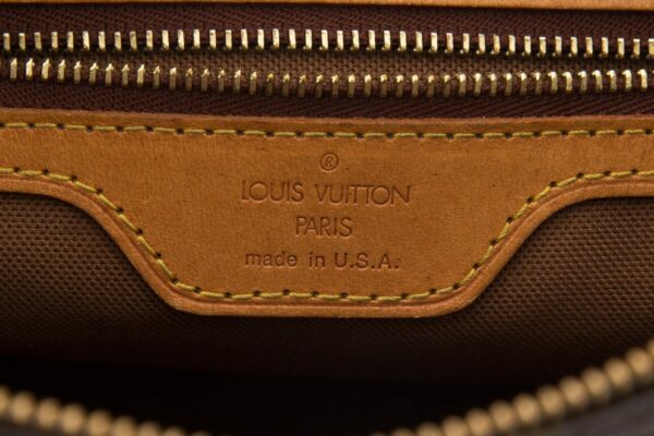 LV Brown Monogram Cabas Piano Tote - Image 8