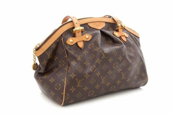 LV Tivoli GM Brown Mongram Canvas Leather Bag - Image 2