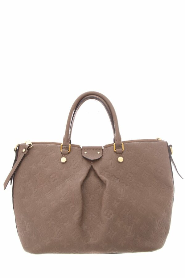 LV 2015 Dark Taupe Empreinte Mazarine Handbag - Image 9