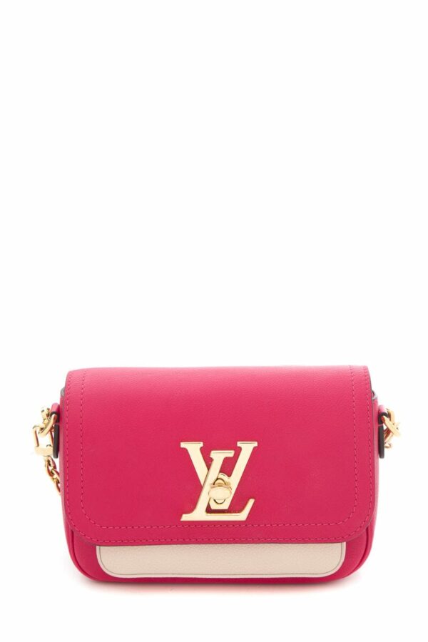 LV "Lock me Tender" Hot Pink Cross-Body - Image 7