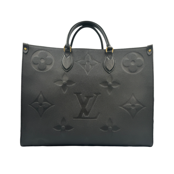 LV Onthego MM Black Monogram Empreinte - Image 3