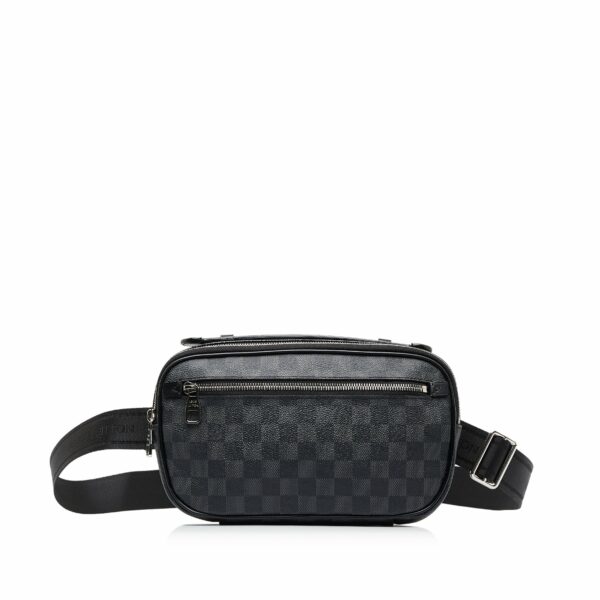 LV Ambler Black Damier Graphite Canvas - Image 9