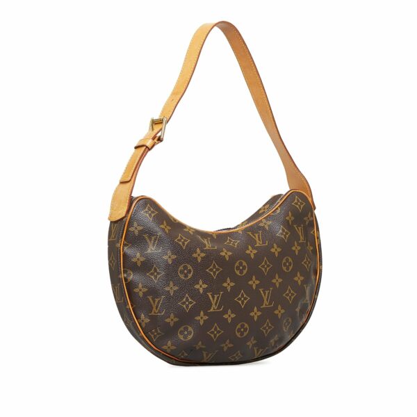 LV Croissant MM Monogram Canvas