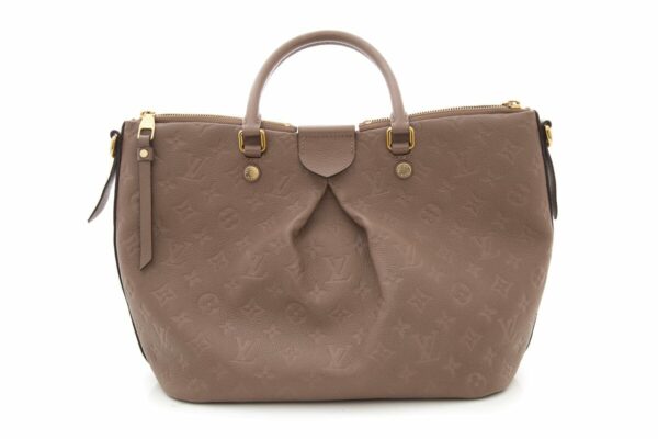 LV 2015 Dark Taupe Empreinte Mazarine Handbag - Image 3