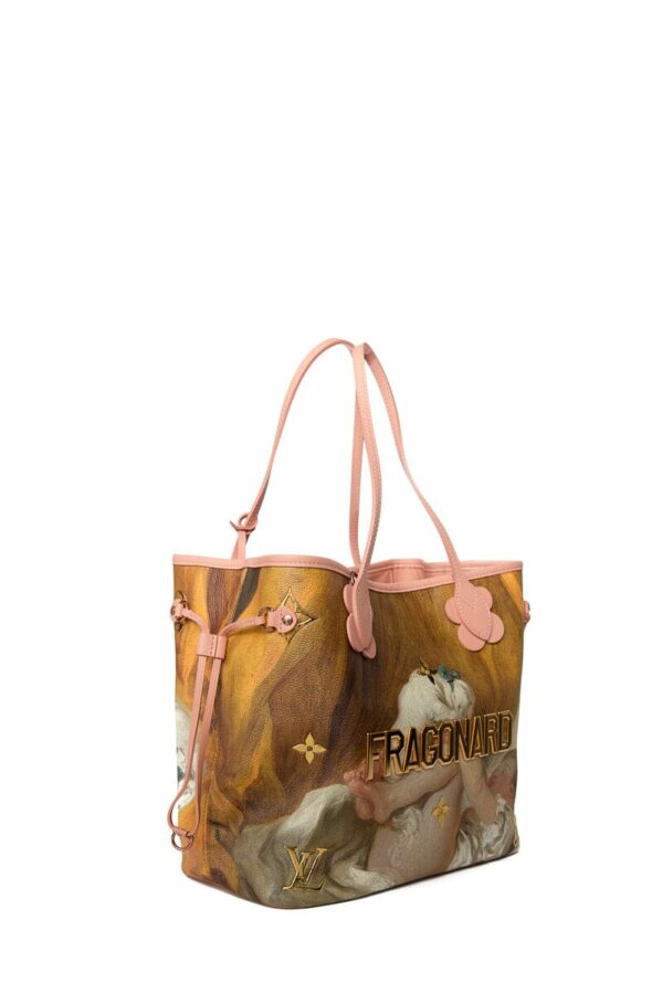 LV Multi Colored Jeff Koons Masters Collection Fragonard Tote