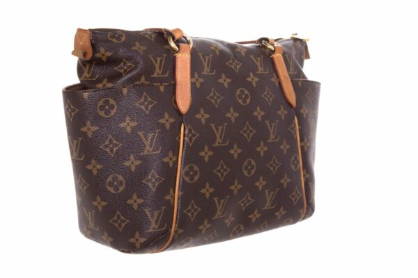 LV Totally MM Brown Monogram Shoulder Bag - Image 2