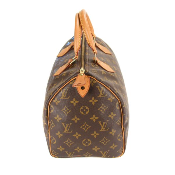 Upcycled LV Speedy 30 Monogram Canvas - Blue Specter - Image 8