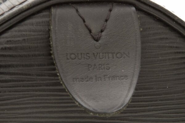 LV 2011 Black Epi Leather Speedy 35 Handbag - Image 6