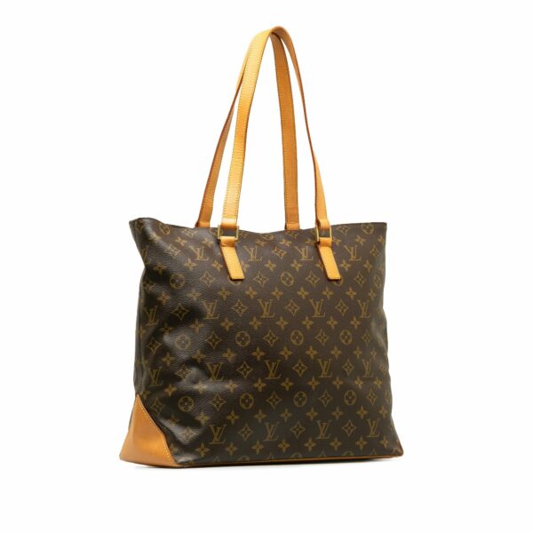 Brown LV Monogram Cabas Alto Tote Bag - Image 2