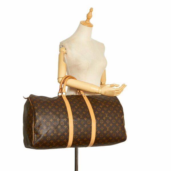 LV Keepall 50 Monogram Canvas - Image 4