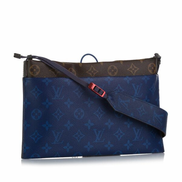 LV Outdoor Pouch Monogram Pacific Canvas