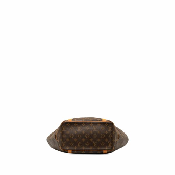 Brown LV Monogram Sac Shopping Tote Bag - Image 4