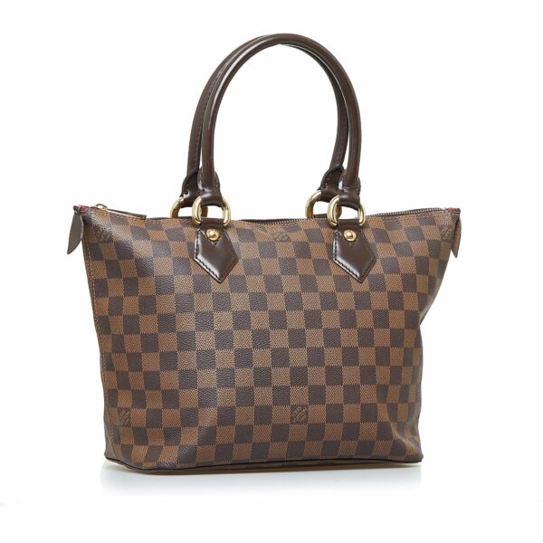 LV Saleya PM Damier Ebene Canvas