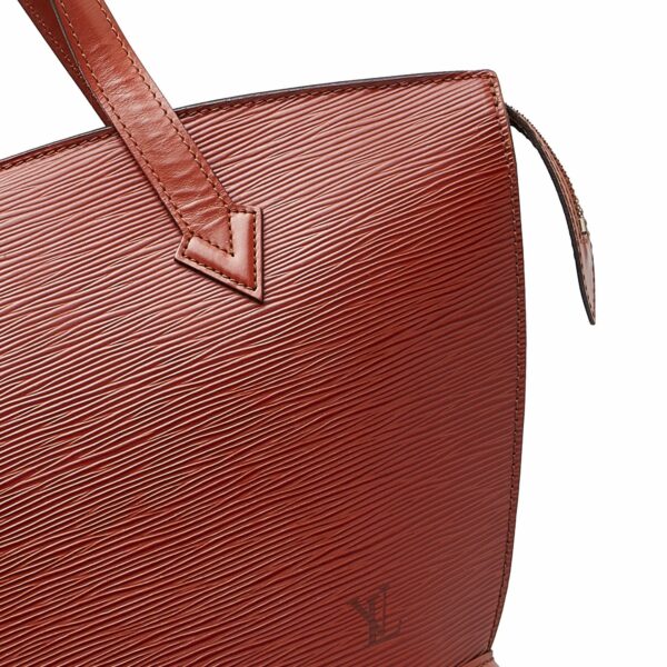 LV Saint Jacques PM Short Strap Brown Epi - Image 10