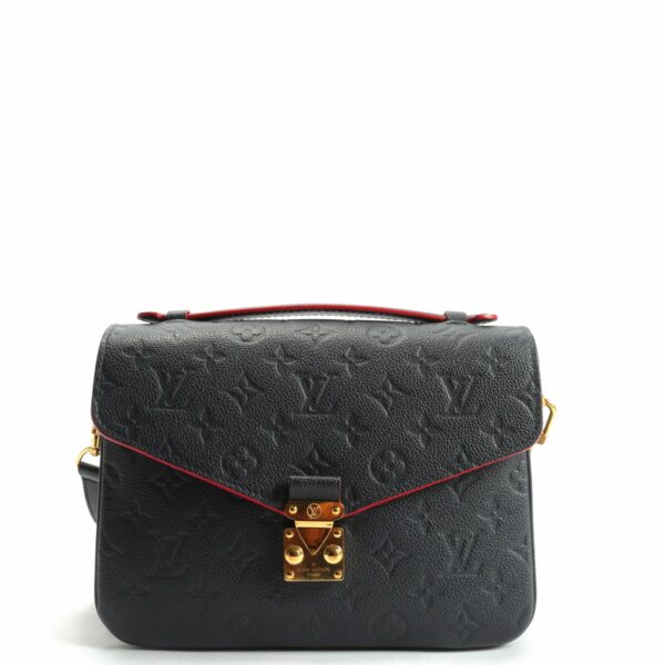 LV Monogram Empreinte Pochette Metis Blue - Image 17