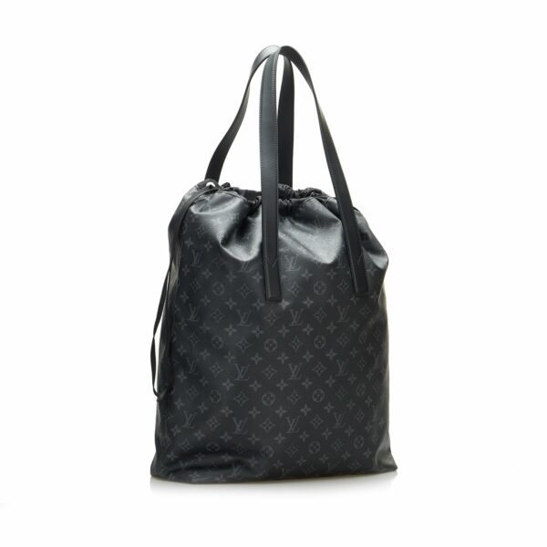 LV Cabas Light Black Monogram Eclipse Canvas