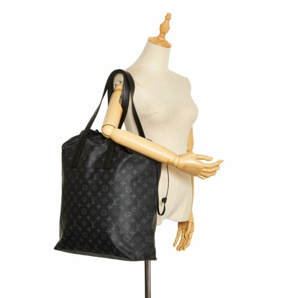 LV Cabas Light Black Monogram Eclipse Canvas - Image 4