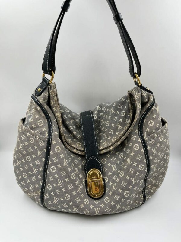 LV Grey Monogram Idylle Romance Bag - Image 14