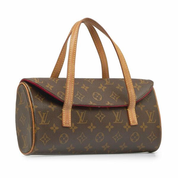 Brown LV Monogram Sonatine Handbag - Image 2