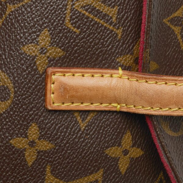 Brown LV Monogram Sonatine Handbag - Image 9