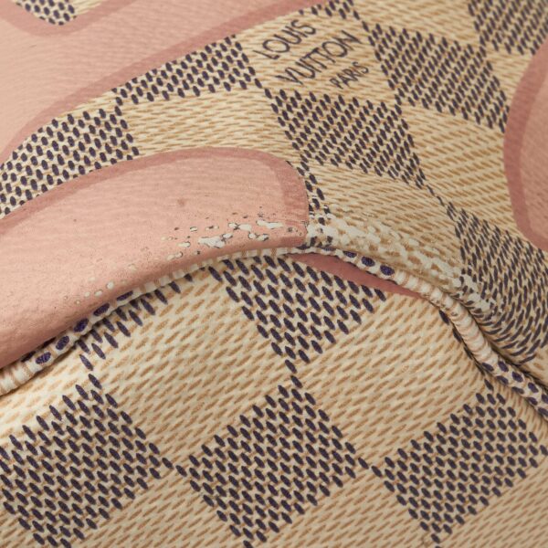 LV Tahitienne Neverfull MM Damier Azur Canvas - Image 9