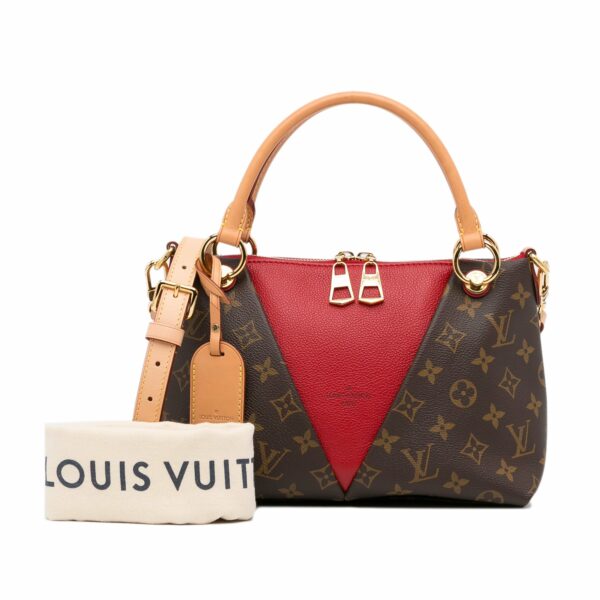 LV V Tote BB Bicolor Monogram Canvas - Image 10