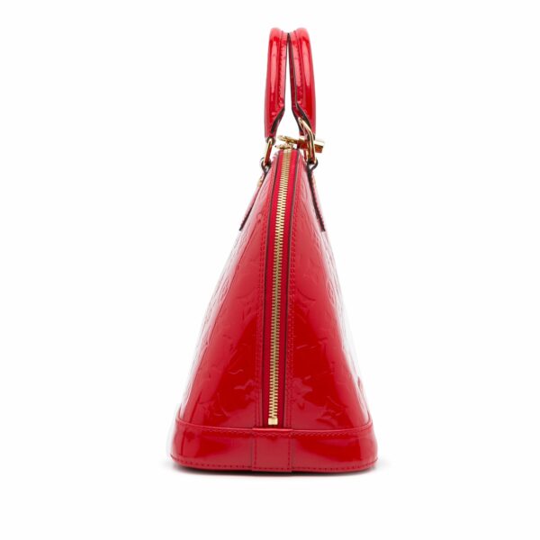 LV Alma PM Red Vernis - Image 4