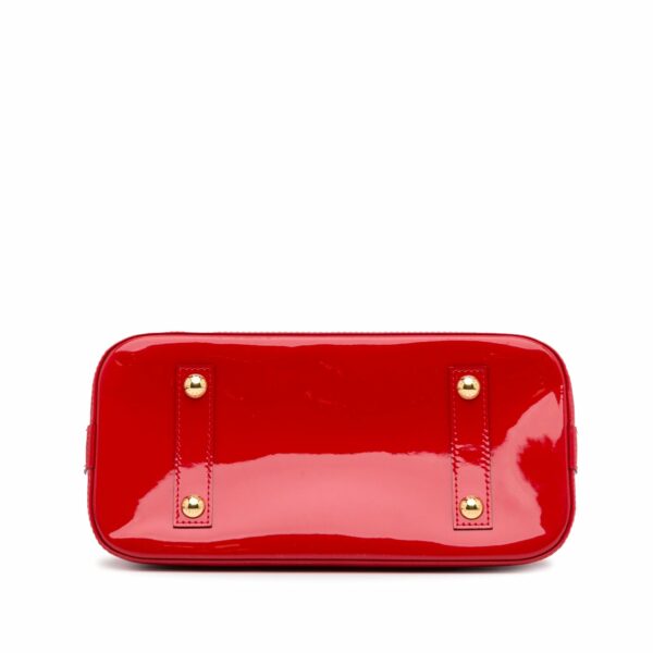 LV Alma PM Red Vernis - Image 6