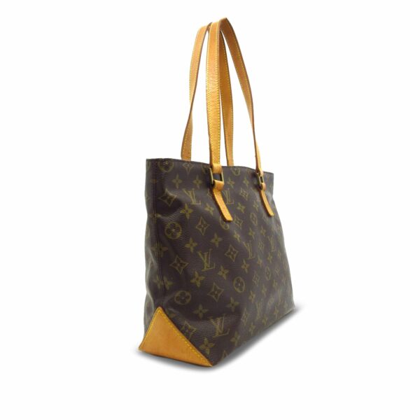 Brown LV Monogram Cabas Piano Tote Bag - Image 2