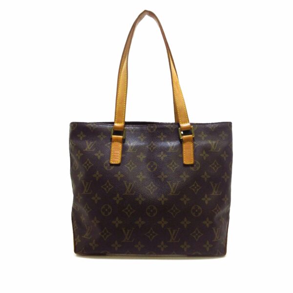 Brown LV Monogram Cabas Piano Tote Bag - Image 3