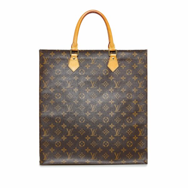 LV Sac Plat Monogram Canvas