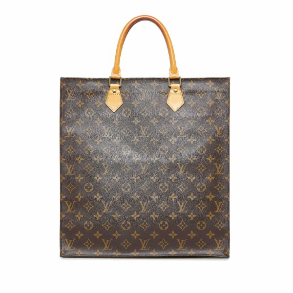 LV Sac Plat Monogram Canvas - Image 3