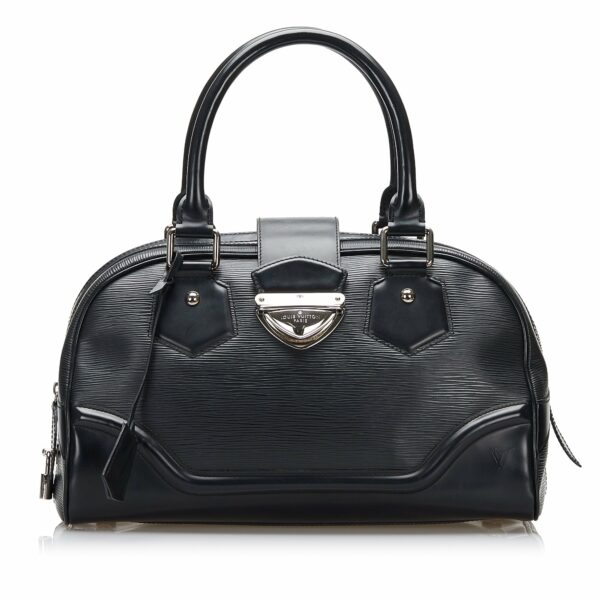 LV Bowling Montaigne GM Black Epi - Image 11