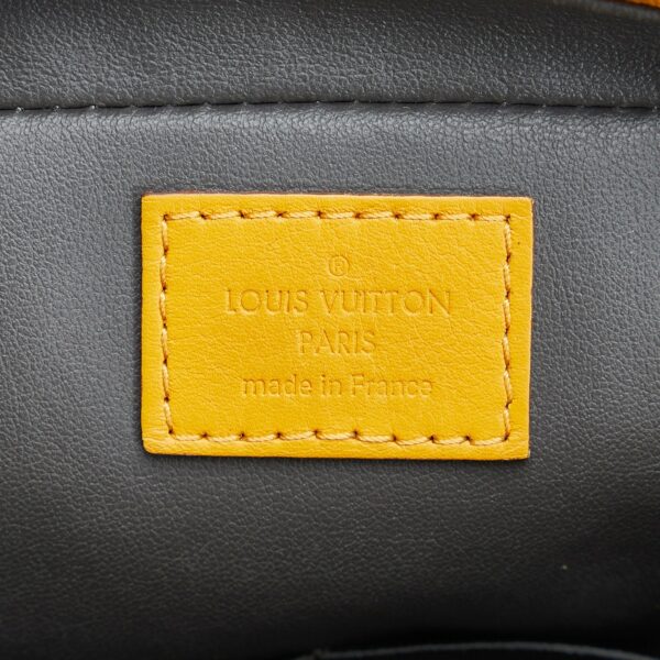 LV Toiletry Pouch Yellow Damier Infini - Image 6