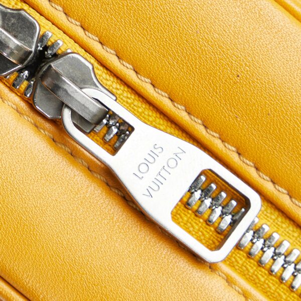 LV Toiletry Pouch Yellow Damier Infini - Image 7