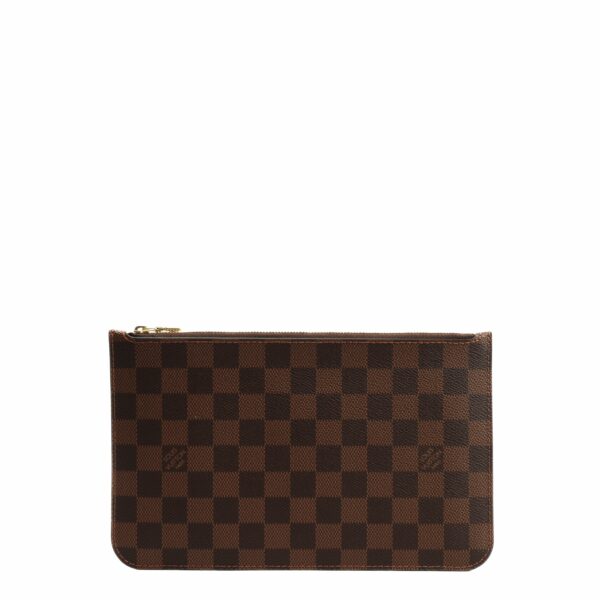 LV Neverfull Pouch Damier Ebene *No Strap - Image 5