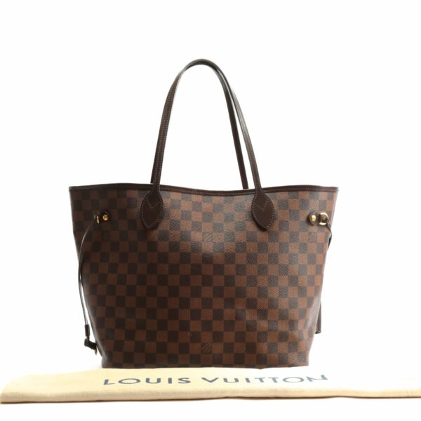 LV Neverfull MM Damier Ebene - Image 3