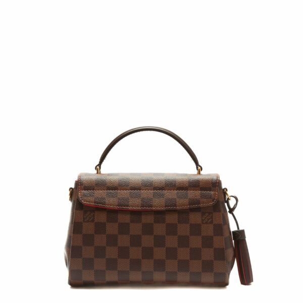 LV Croisette Top Handle Bag Damier Ebene - Image 4