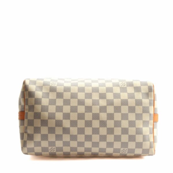 LV Speedy 30 Bandoulier Braided Damier Azur - Image 8