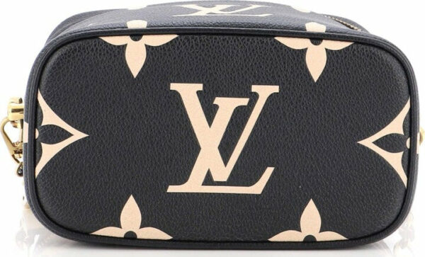 LV Vanity Handbag Bicolor Monogram Empreinte Giant PM - Image 5