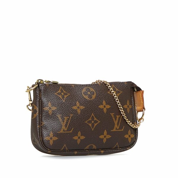 SALE LV Pochette Accessoires Mini Monogram Canvas - Image 8