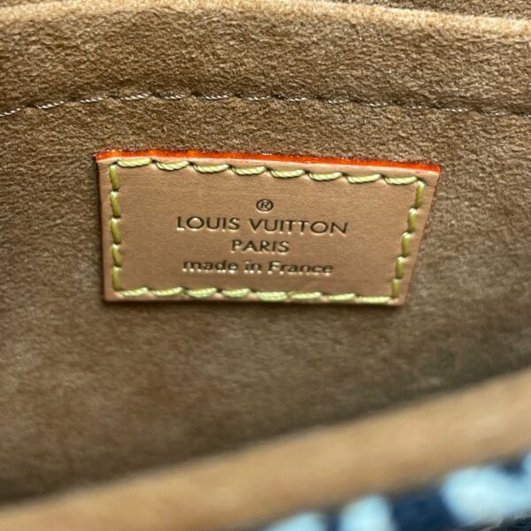 LV Since 1854 Petit Sac Plat Blue Crossbody - Image 8