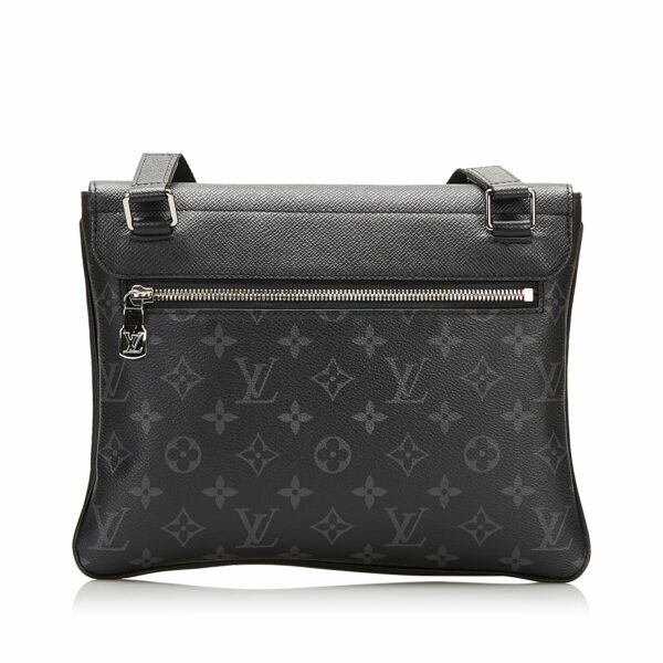 LV Outdoor Flap Messenger Black Taïgarama - Image 3