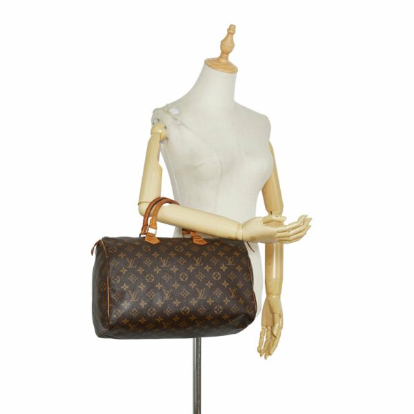 LV Speedy 35 Monogram Canvas - Image 4