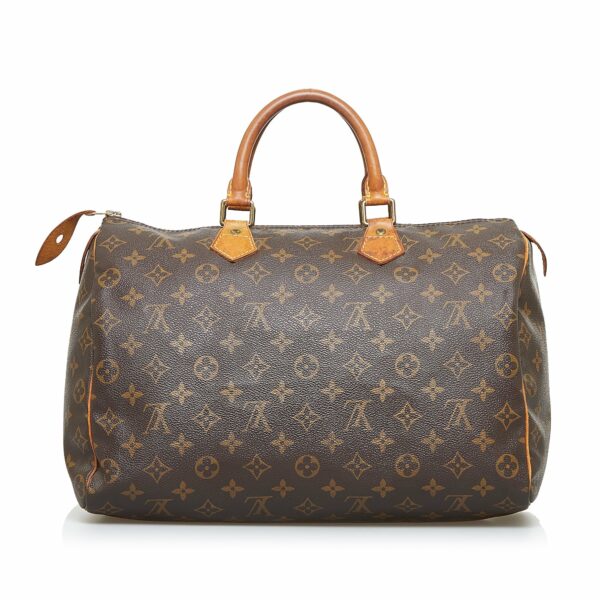 LV Speedy 35 Monogram Canvas - Image 2