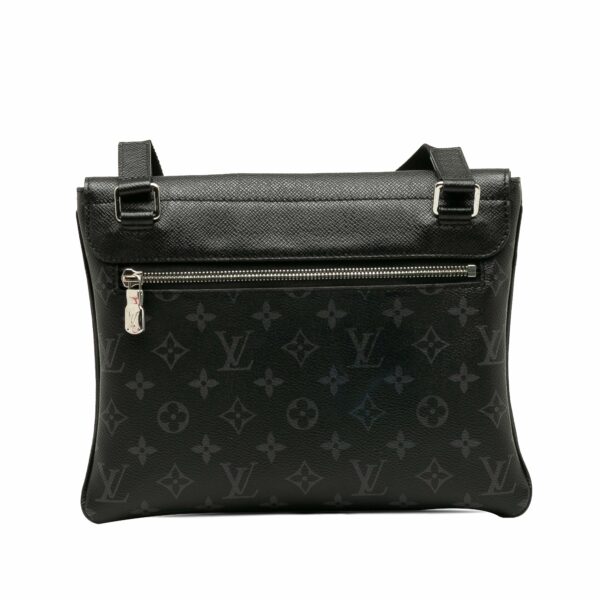 Black LV Taigarama Outdoor Flap Messenger Crossbody Bag - Image 3