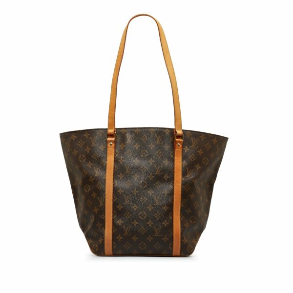 Brown LV Monogram Sac Shopping 48 Tote Bag - Image 12